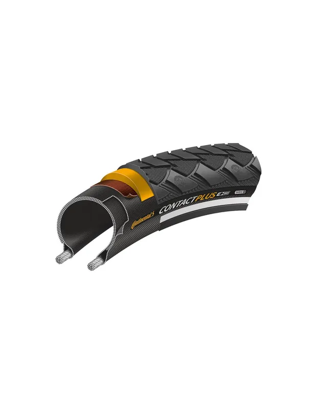 Superprijs Continental btb Contact Plus47-622 zw refl