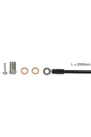 Beperkte Voorraad Elvedes hydro leiding 2m BH90 extra soepel met banjo+parts