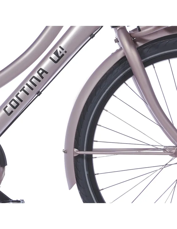 Actieprijs Cortina spatbord voor 26 U4 brilliant silver matt