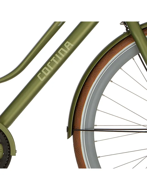 Merkproduct Cortina spatbord voor 28 Mozzo nutmeg green matt