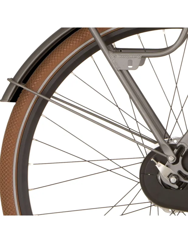 Cortina spatbordstang achter 28 Foss lead metal matt Superprijs