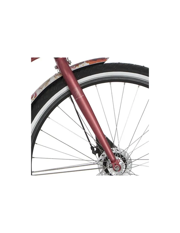 Cortina voorvork Roots red metallic matt Korting