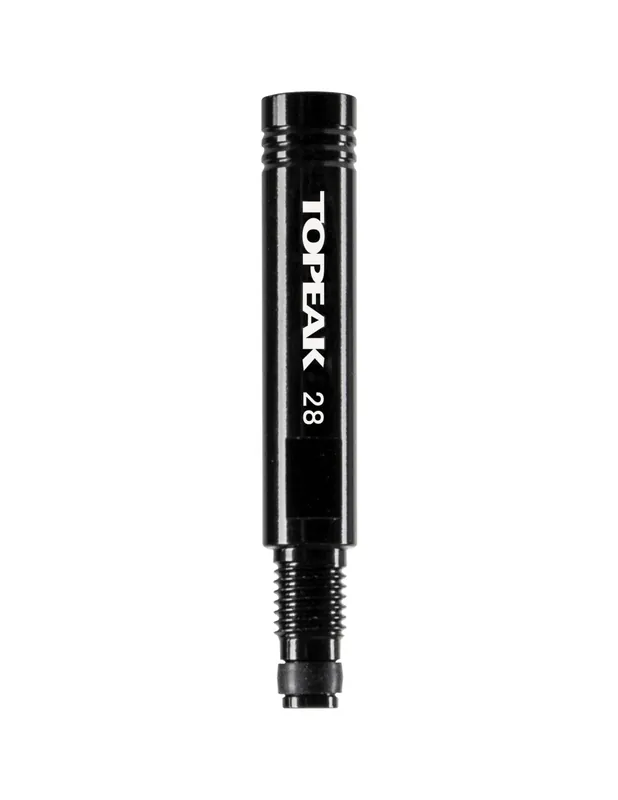 Topeak ventiel verlenger set frans 28mm Laatste Versie