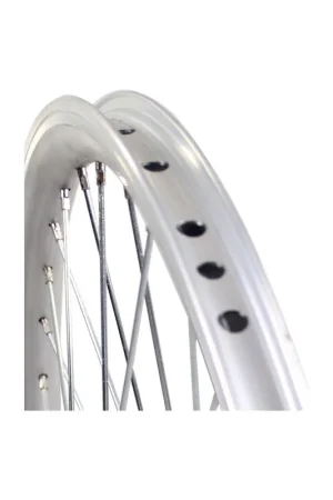 Roland achterwiel 24 x 1.75 remnaaf Alu V-profil zilver Betrouwbaar