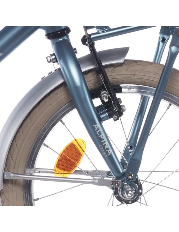 Alpina voorvork 18 Cargo steel blue matt Beperkte Voorraad
