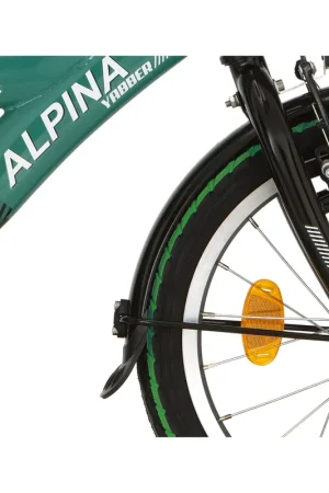 Alpina spatbord set + stang 18 Yabber black matt Seizoensaanbieding