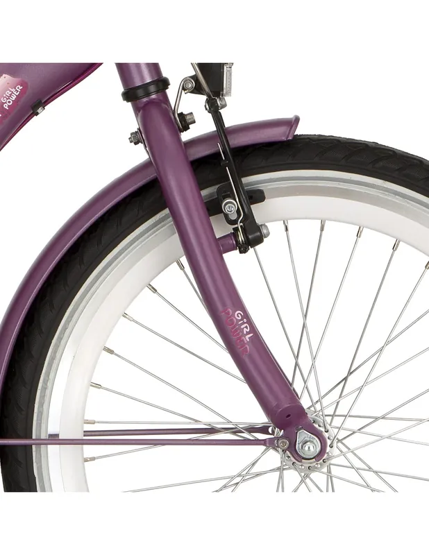 Betrouwbaar Alpina voorvork 20 GP vivid purple matt