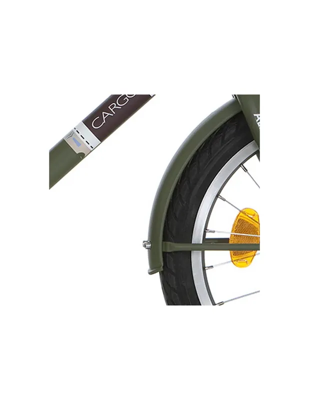 Superprijs Alpina spatbord set 16 CG army green matt
