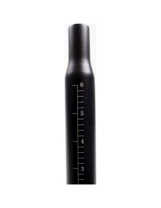 Uitverkoop Cortina zadelpen 30.4 x 350 met gleuf zwart