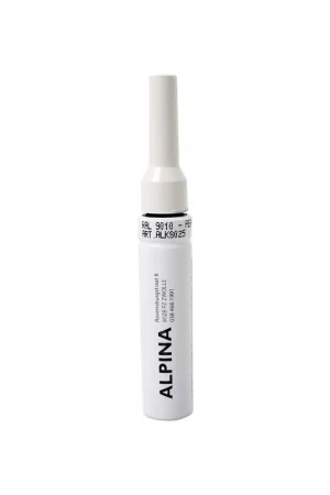Voordeelprijs Alpina lakstift White Pearl / Pure White RAL9010