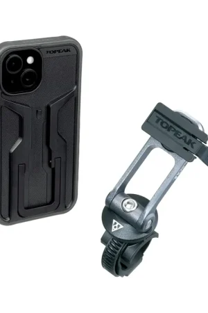 Aanbieding Topeak telefoonhouder RideCase iPhone 15 Plus & bevestiging
