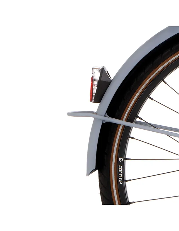 Betaalbaar Cortina spatbord achter 26 U4 neutral grey matt