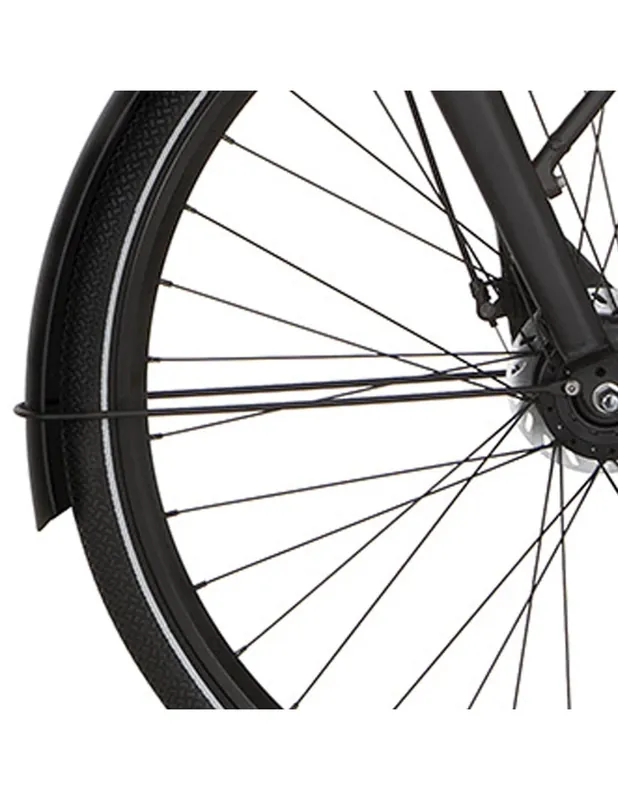 Bestseller Cortina spatbordstang voor 28 Common jet black matt