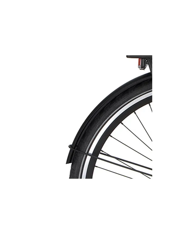 Beperkt Aanbod Cortina spatbord achter 28 Speed 7 jet black matt