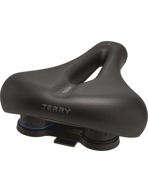 Bestseller Terry zadel Anatomica Flex gel heren zwart