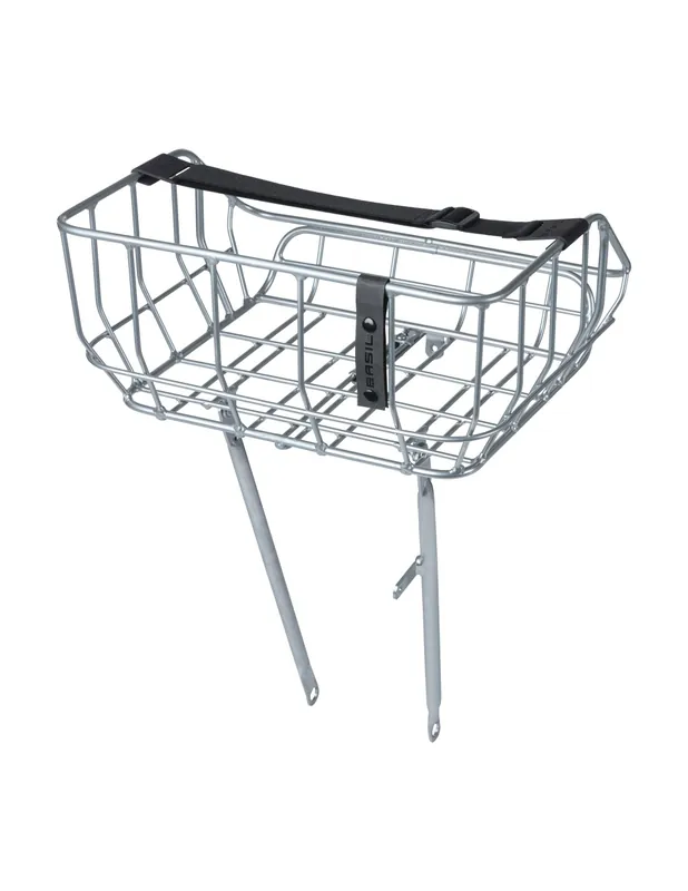 Basil mand Portland voorop 25L chroom 36x43x22cm Merkproduct
