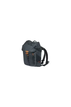 Populair Basil rugtas Miles Tarpaulin zwart oranje 17L