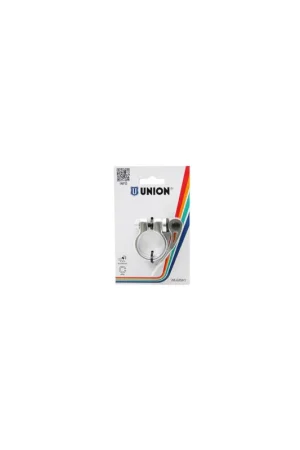 Union zadelpenklem met snelspanner 31.8 zilver Merkproduct