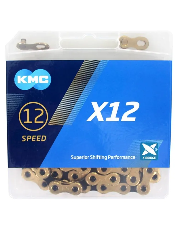 KMC ketting X12 gold/black 126s Nu Kopen