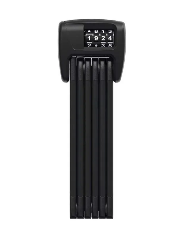 Abus vouwslot Bordo 6000C/90 black LED SH Rechtstreeks Van De Fabrikant