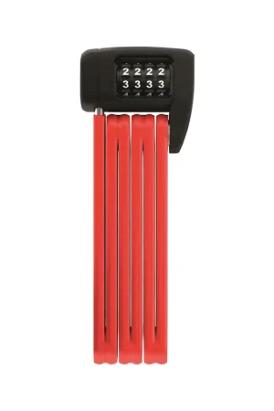 Abus vouwslot Bordo Combo Lite 6055C/85 red SH Betrouwbaar