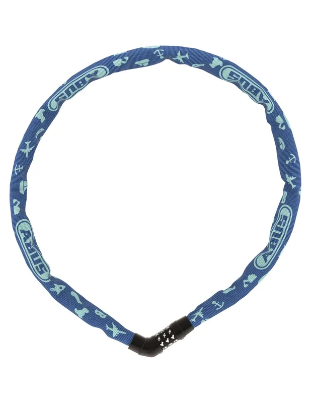 Hete Deal Abus kettingslot code 4804C/75 blue symbols