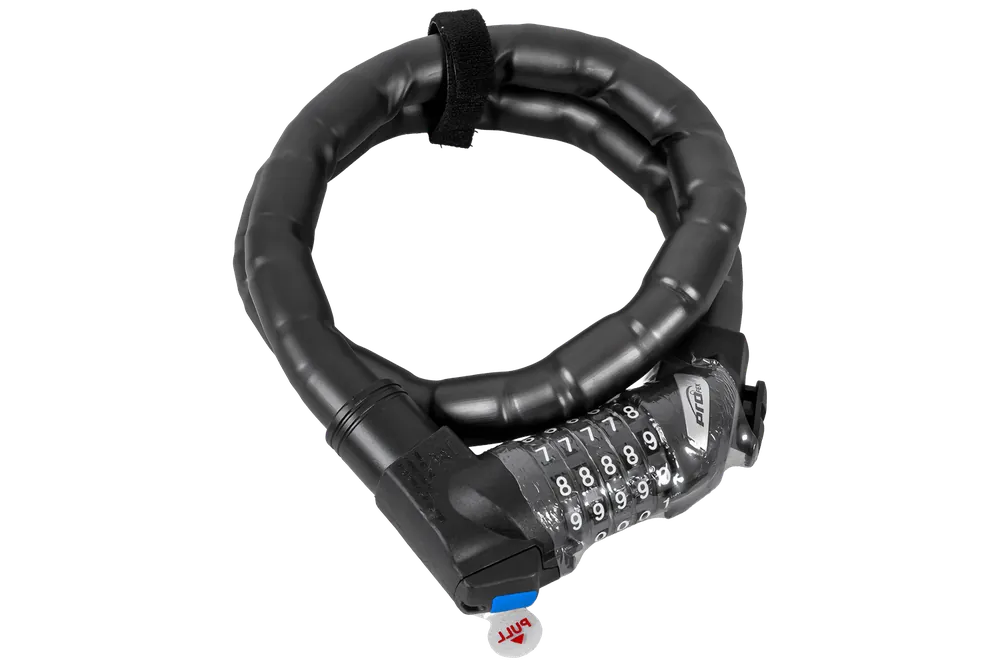 Verstevigd fietsslot met code PROFEX 81601, 90 cm lang Direct Beschikbaar