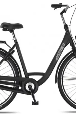 Betrouwbaar Damesfiets Altec Trend 28"/49 cm/Zwartmat/284128