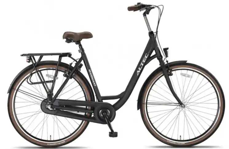 Damesfiets Altec Marquant 28"/56 cm/Zwartmat/284329 Uitverkoop
