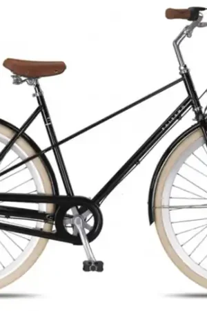 Damesfiets Altec Palermo 3T 28"/52 cm/Zwart Glans/284134 Dagaanbieding