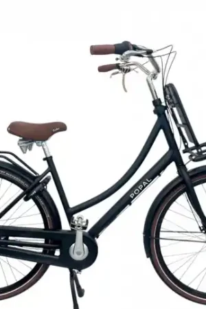 Damesfiets Popal Daily Dutch Prestige N7 RB/47/Mat zwart/S020147001M,28-47 Speciale Aanbieding
