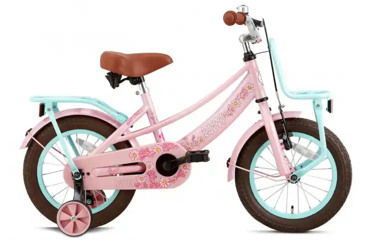 Supersuper Lola 14/XXS/Roze-Turkoois/S1459-ROZE-TURQ,14-14 Exclusieve Aanbieding