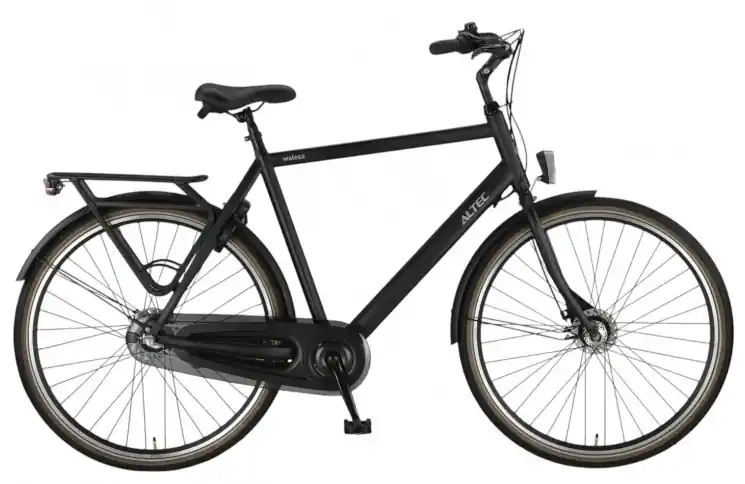 Herenfiets Altec Walesa 28"/55cm/N-3/mat-zwart Bestel Nu