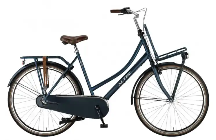 Beperkt Aanbod Damesfiets Altec Dutch 28"/50cm/Transport/N-3/jeans-blauw