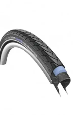 Weekendaanbieding Schwalbe Marathon plus (Smartguard 5mm anti-lek), Zwart met reflectie, 28x1.75, ETRTO 47-622