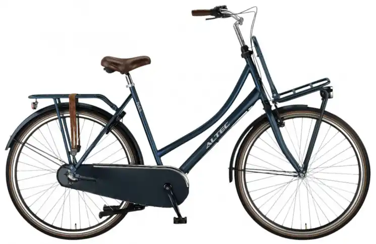 Damesfiets Altec Dutch 28"/57cm/Jeans-blauw/Transportfiets/N-3 Flitsaanbieding