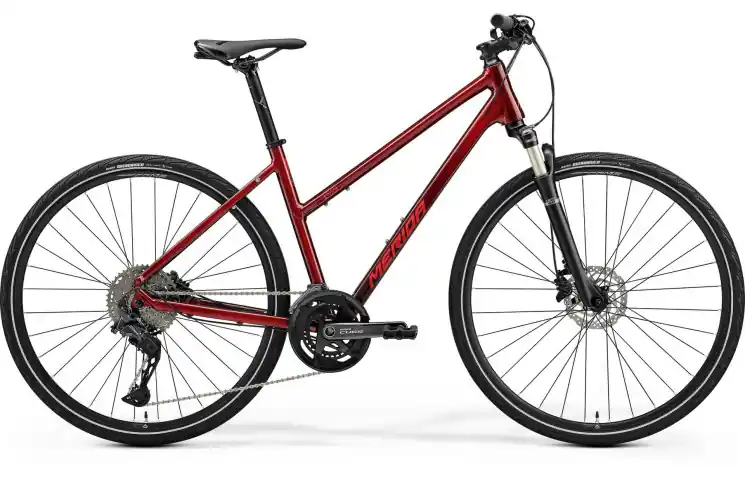 Direct Beschikbaar Merida CROSSWAY 700 28"/L-55cm/22ver/Rood/2024/A62411A01434