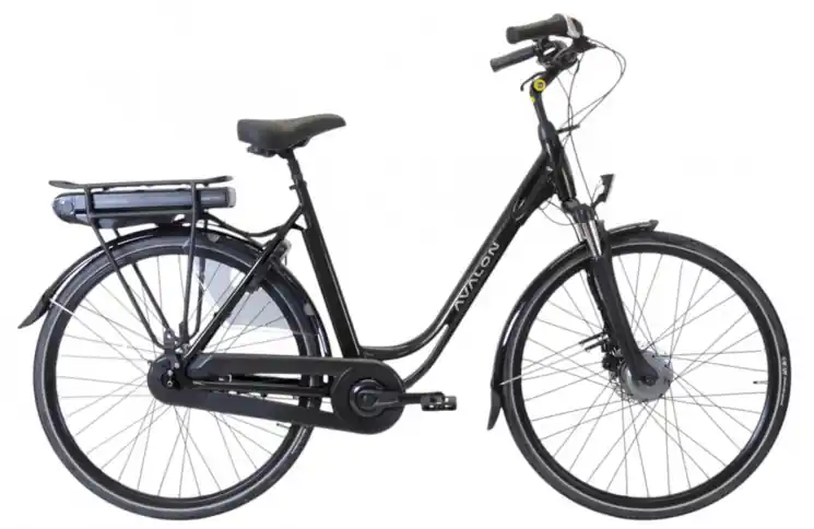 Nu Kopen Damesfiets Avalon E-City N7 28"/49cm/Black/36V 12Ah 432Wh
