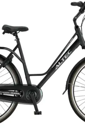 Seizoensaanbieding Damesfiets Altec Omega HYD 28"/50cm/N-7/mat-zwart/