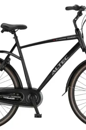 Snelle Levering Herenfiets Altec Omega HYD 28"/55cm/N-7/mat-zwart