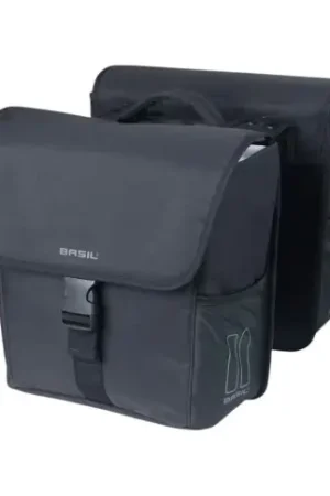 Uitverkoop BASIL dubbele tas "Go - Double MIK 2.0" 32 L 15x29x34cm
