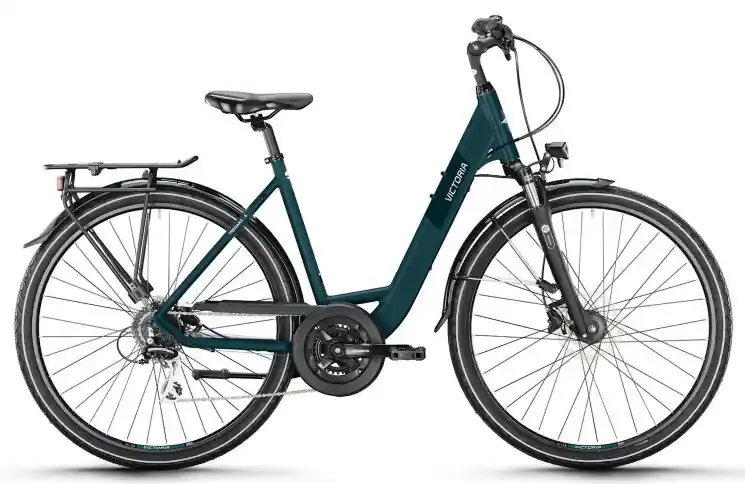 Gereduceerde Prijs VICTORIA Trekkingfiets TREQANA 6 №1 28"/46cm-S/9/lapisblauw mat/02921272