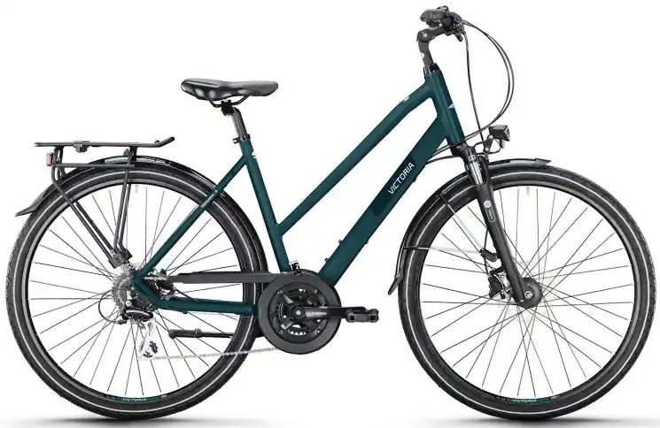 VICTORIA Trekkingfiets TREQANA 6 №1 28"/56cm-L/9/lapisblauw mat/02921271 Favoriet