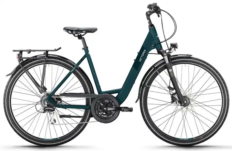VICTORIA Trekkingfiets TREQANA 6 №1 28"/56cm-L/9/lapisblauw mat/02921274 Flitsaanbieding