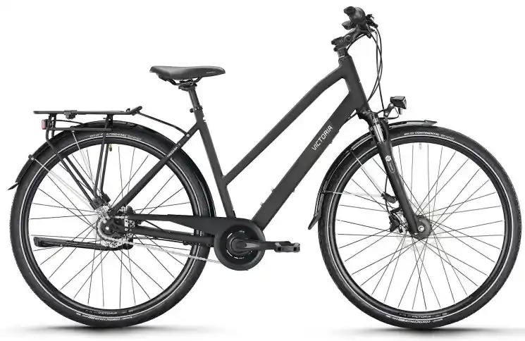 VICTORIA Trekkingfiets TREQANA 7 №1 28"/46cm-S/8/leigrijs mat/02921260 Koopje
