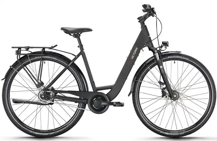 Goedkoop VICTORIA Trekkingfiets TREQANA 7 №1 28"/51cm-M/8/leigrijs mat/02921264