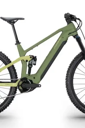 Aanbieding CONWAY Elektrische MTB Full-Suspension Xyron LT 6.0 №1 29"/39cm-S/12/olijf mat - stoffig geel/02810829