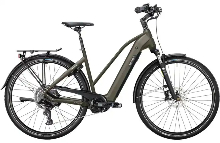 Merkproduct VICTORIA Elektrische trekkingfiets Tresalo 8 №1 28"/50cm-M/10/leigrijs mat/02921217