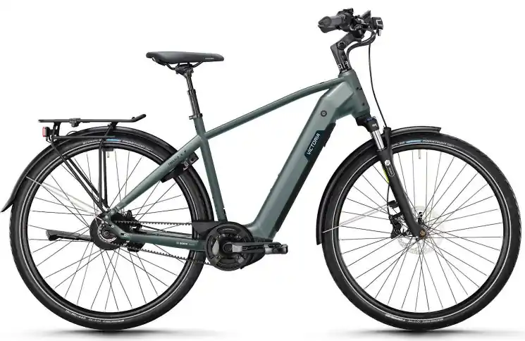 Flitsaanbieding VICTORIA Elektrische trekkingfiets Tresalo 7 №2 28"/50cm-M/5/topasblauw mat/02921200