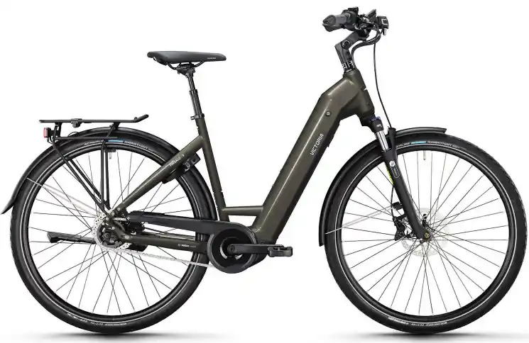 VICTORIA Elektrische trekkingfiets TRESALO 5 №2 28"/48cm-M/5/leisteengrijs/02921174 Express Levering